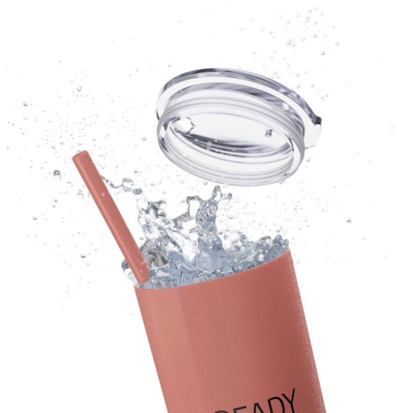 Cup Skinny Tumbler with Straw, 20oz READY SET PRAY TM - Image 44