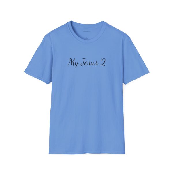 My Jesus 2 Unisex Softstyle T-Shirt Black Letters TM - Image 73