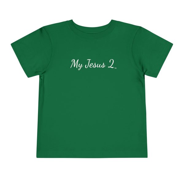 My Jesus 2 Toddler Short Sleeve Tee White Letters TM - Image 13