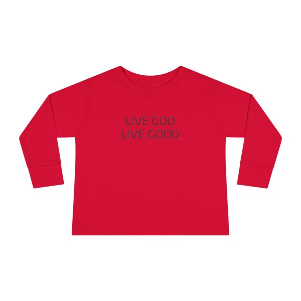 LIVE GOD LIVE GOOD Toddler Long Sleeve Tee TM - Image 17