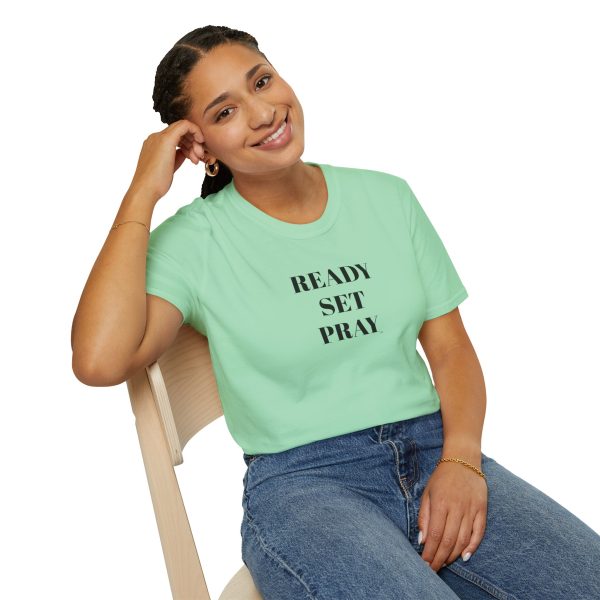 READY SET PRAY Unisex Softstyle T-Shirt TM - Image 58