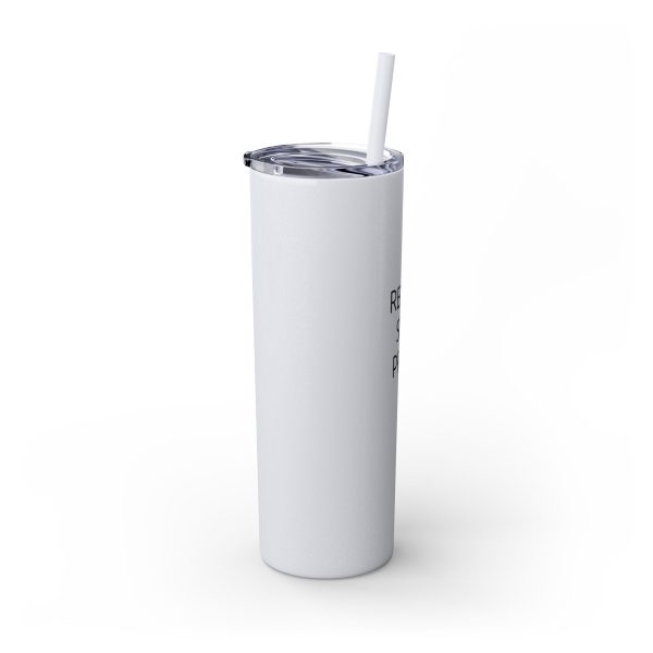 Cup Skinny Tumbler with Straw, 20oz READY SET PRAY TM - Image 47