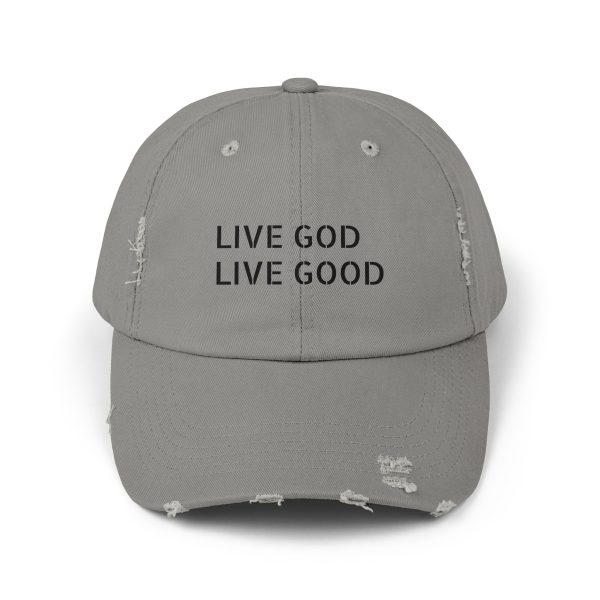 Hat Distressed LIVE GOD LIVE GOOD TM - Image 25