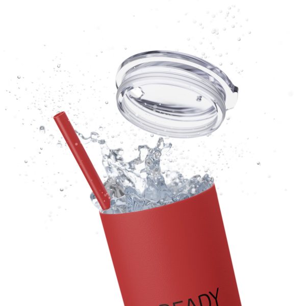 Cup Skinny Tumbler with Straw, 20oz READY SET PRAY TM - Image 107