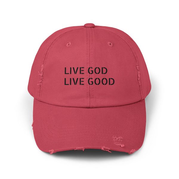 Hat Distressed LIVE GOD LIVE GOOD TM - Image 49