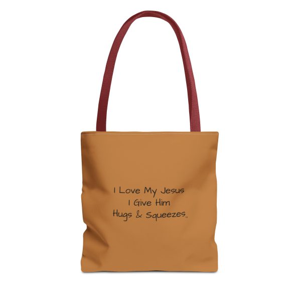 My Tote Bag (AOP) I Love My Jesus I Give Him Hugs & Squeezes TM - Image 13