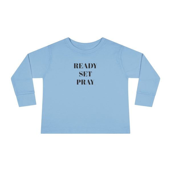 READY SET PRAY Toddler Long Sleeve Tee TM - Image 9