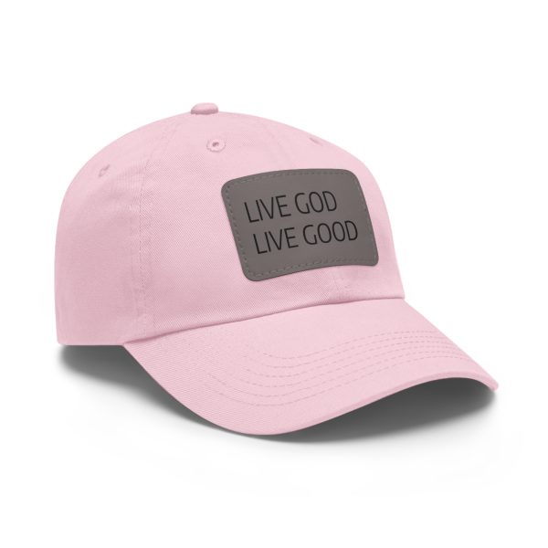 Hat with Leather Patch (Rectangle) LIVE GOD LIVE GOOD TM - Image 51