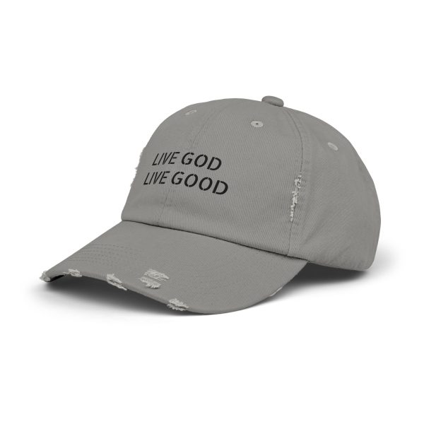 Hat Distressed LIVE GOD LIVE GOOD TM - Image 26