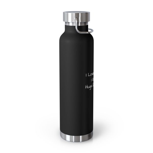 Copper Vacuum Insulated Bottle, 22oz I Love My Jesus I Give Him Hugs & Squeezes White Letters TM - Image 10