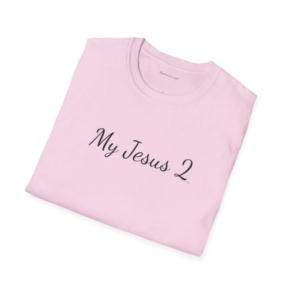 My Jesus 2 Unisex Softstyle T-Shirt Black Letters TM - Image 88