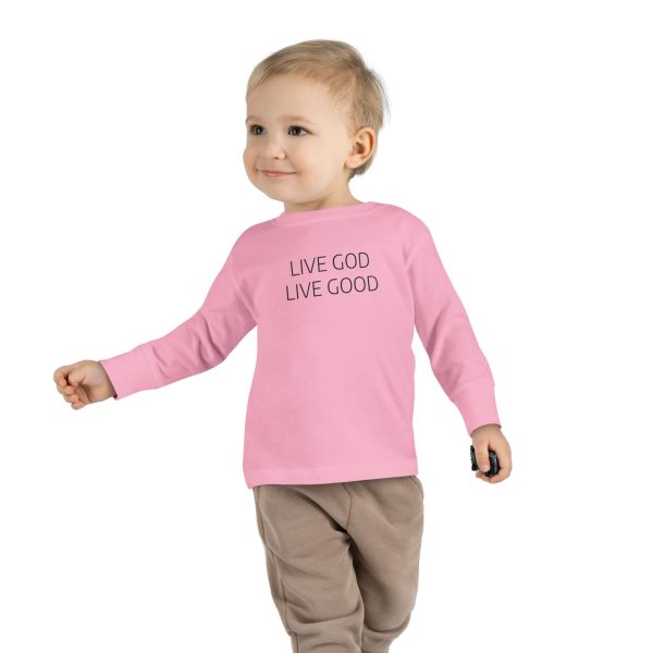 LIVE GOD LIVE GOOD Toddler Long Sleeve Tee TM - Image 15