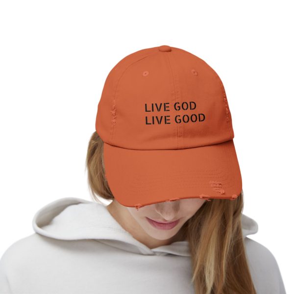 Hat Distressed LIVE GOD LIVE GOOD TM - Image 20