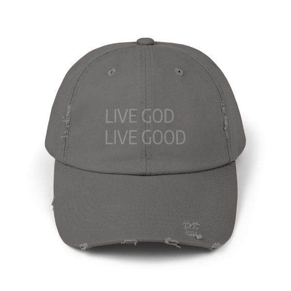 Hat Distressed LIVE GOD LIVE GOOD TM - Image 33