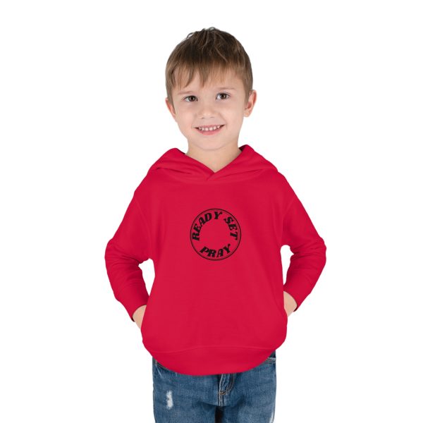 READY SET PRAY Toddler Pullover Fleece Hoodie TM - Image 3