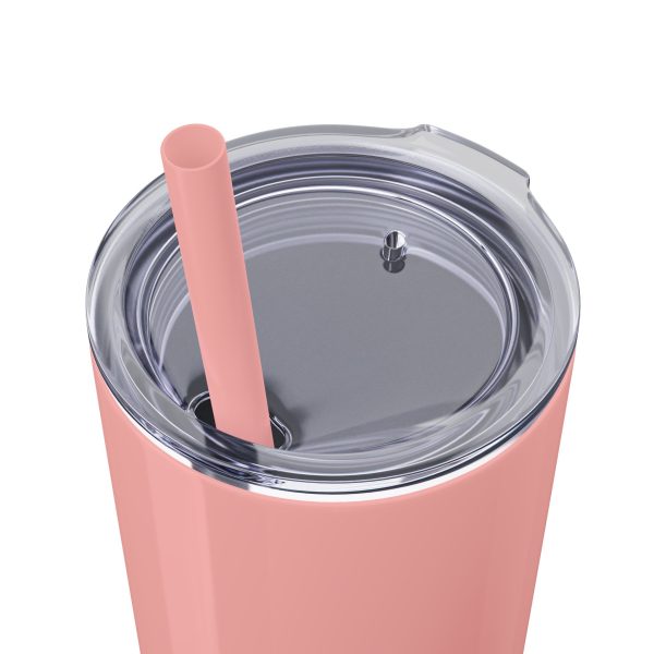 Cup Skinny Tumbler with Straw, 20oz LIVE GOD LIVE GOOD TM - Image 16