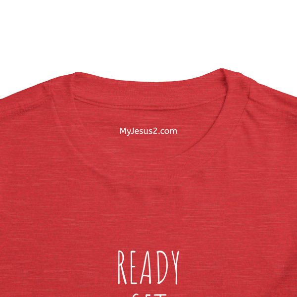 READY SET PRAY Toddler Short Sleeve Tee White Letters TM - Image 28