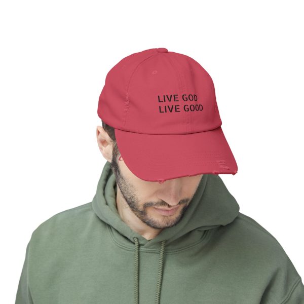 Hat Distressed LIVE GOD LIVE GOOD TM - Image 54