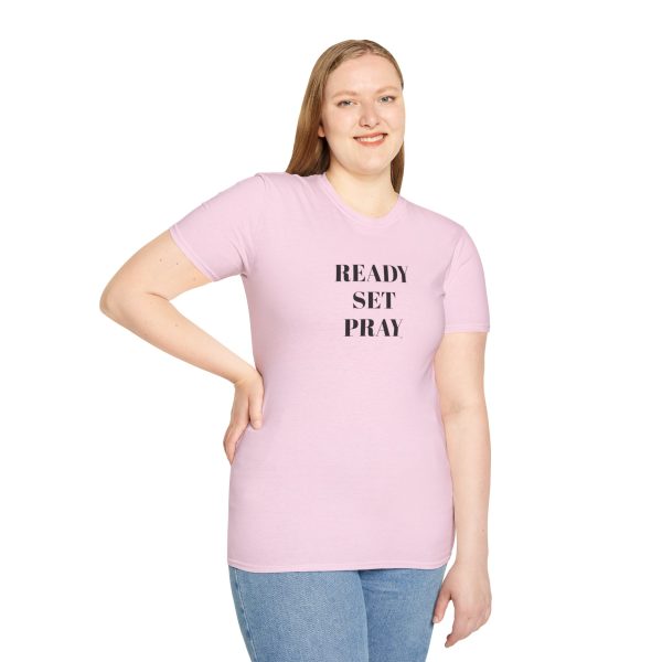 READY SET PRAY Unisex Softstyle T-Shirt TM - Image 125