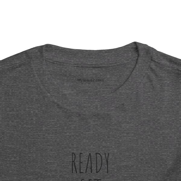 READY SET PRAY Toddler Short Sleeve Tee Black Letters TM - Image 16