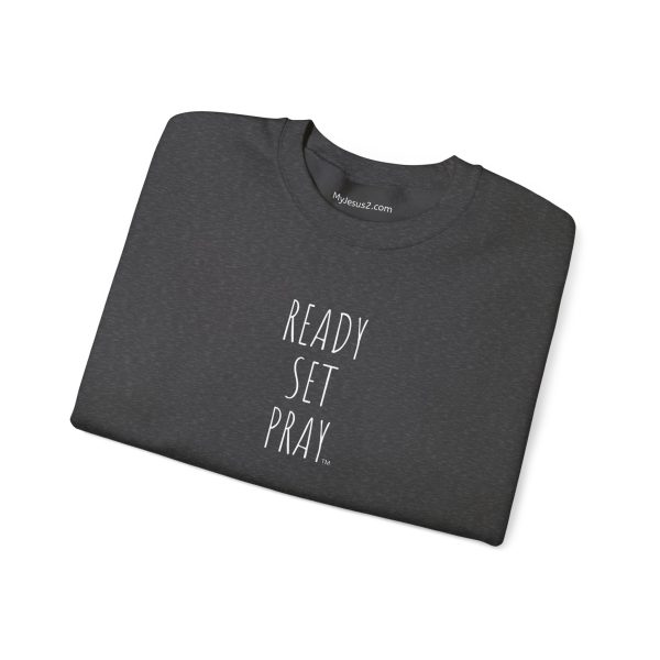 Unisex Heavy Blend Crewneck Sweatshirt READY SET PRAY TM - Image 3