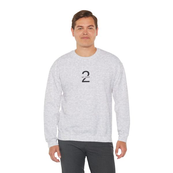 Unisex Heavy Blend Crewneck Sweatshirt My Jesus 2 Logo TM - Image 28