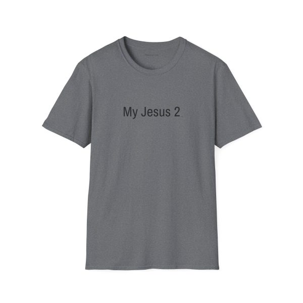 My Jesus 2 Unisex Softstyle T-Shirt Black Letters TM - Image 49