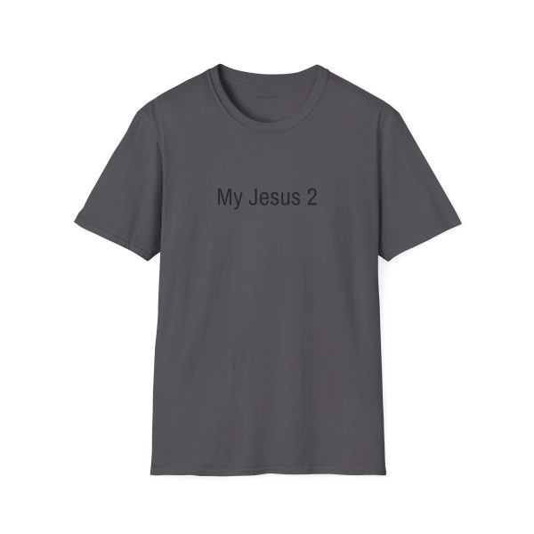 My Jesus 2 Unisex Softstyle T-Shirt Black Letters TM - Image 97