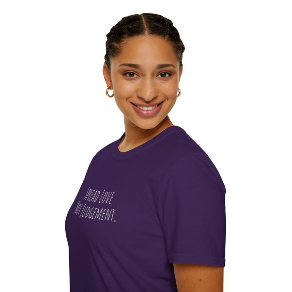 Spread Love Not Judgement Unisex Softstyle T-Shirt TM - Image 105