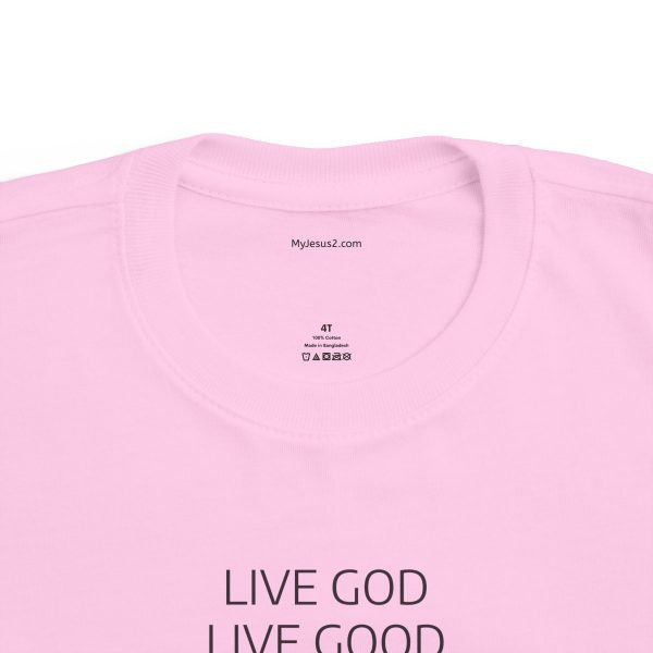 LIVE GOD LIVE GOOD Toddler's Fine Jersey Tee TM - Image 18