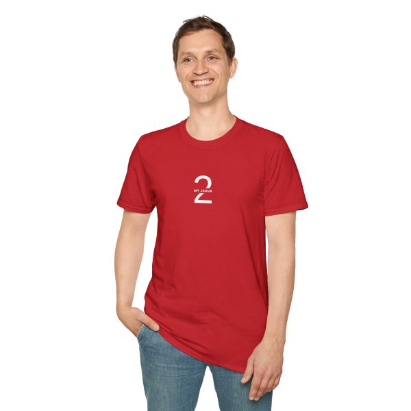 My Jesus 2 Front & Back Logo Unisex Softstyle T-Shirt TM - Image 91