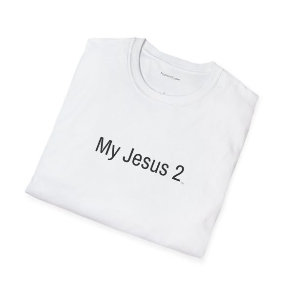 My Jesus 2 Unisex Softstyle T-Shirt Black Letters TM - Image 16