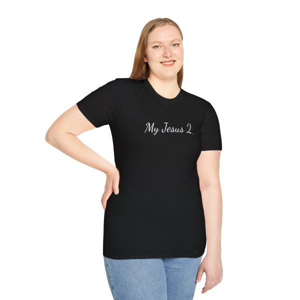 My Jesus 2 Unisex Softstyle T-Shirt White Letters TM - Image 17