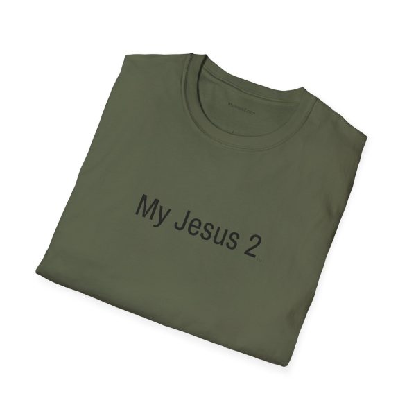 My Jesus 2 Unisex Softstyle T-Shirt Black Letters TM - Image 40