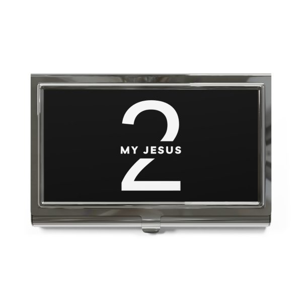 Business Card Holder My Jesus 2 Logo TM