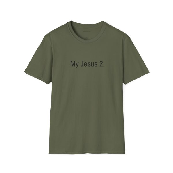 My Jesus 2 Unisex Softstyle T-Shirt Black Letters TM - Image 37