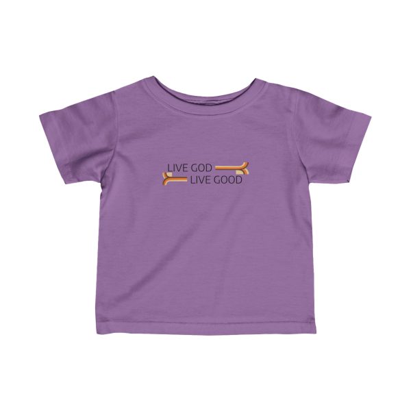 Infant Fine Jersey Tee LIVE GOD LIVE GOOD TM - Image 13