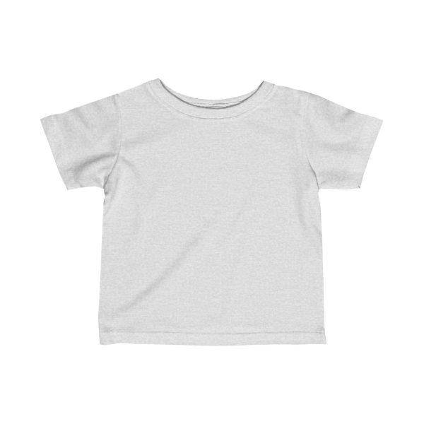 Infant Fine Jersey Tee I Love My Jesus I Give Him Hugs & Squeezes White Letters TM - Image 4