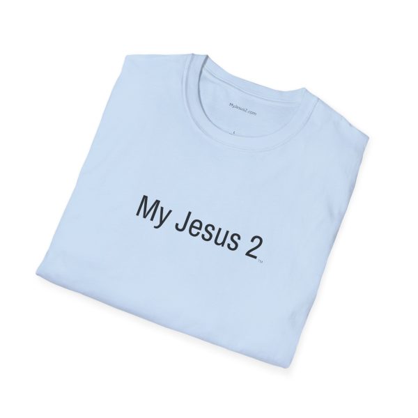 My Jesus 2 Unisex Softstyle T-Shirt Black Letters TM - Image 76