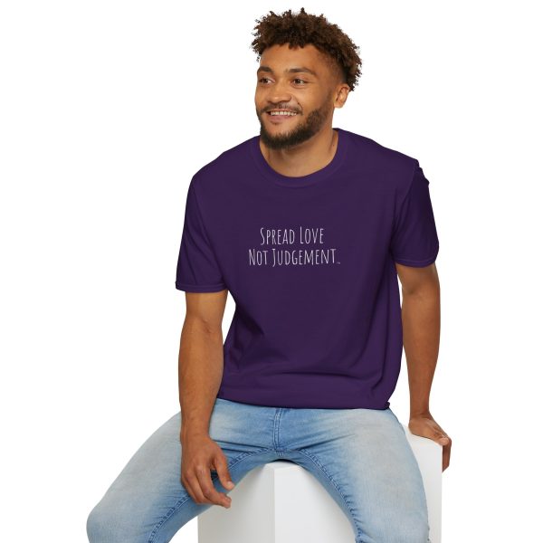 Spread Love Not Judgement Unisex Softstyle T-Shirt TM - Image 108