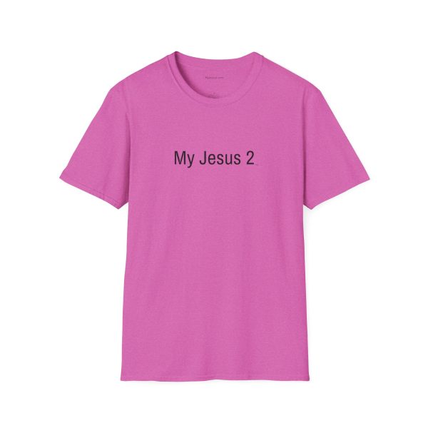 My Jesus 2 Unisex Softstyle T-Shirt Black Letters TM - Image 109