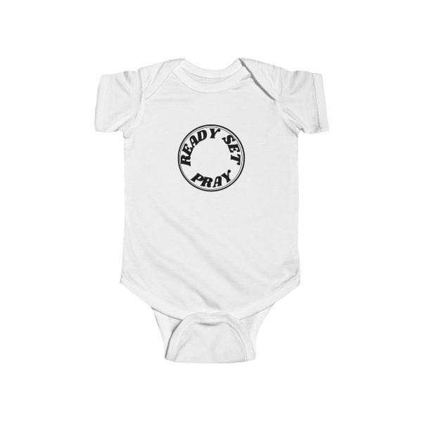 Infant Fine Jersey Bodysuit READY SET PRAY TM - Image 9