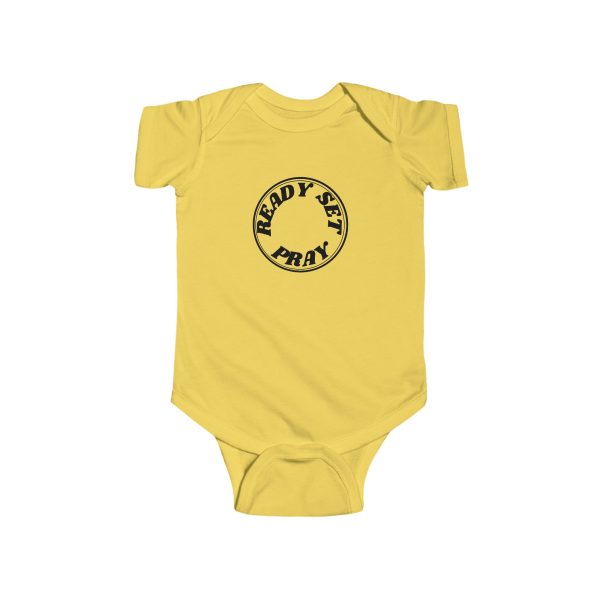 Infant Fine Jersey Bodysuit READY SET PRAY TM - Image 11