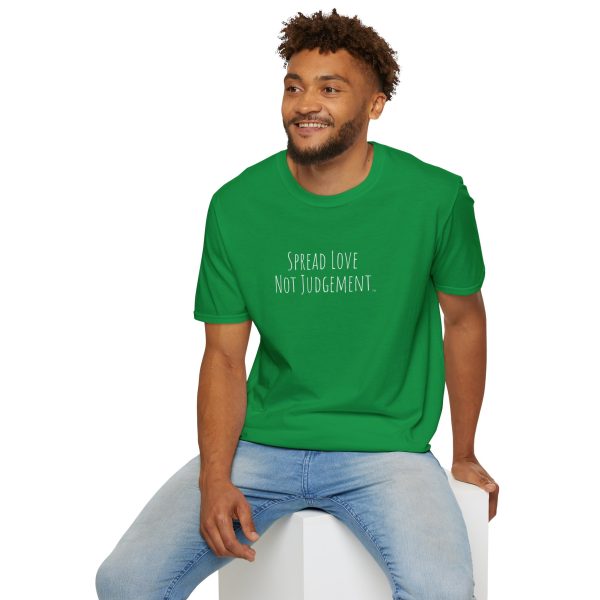 Spread Love Not Judgement Unisex Softstyle T-Shirt TM - Image 48