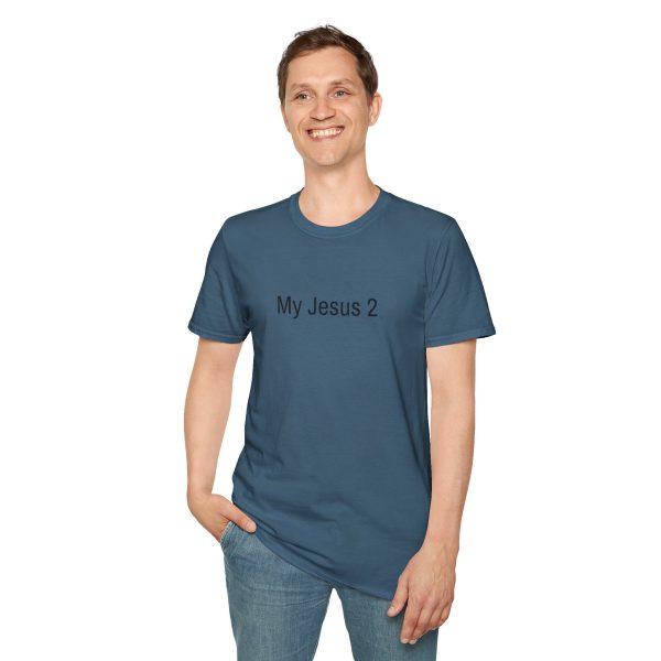 My Jesus 2 Unisex Softstyle T-Shirt Black Letters TM - Image 91