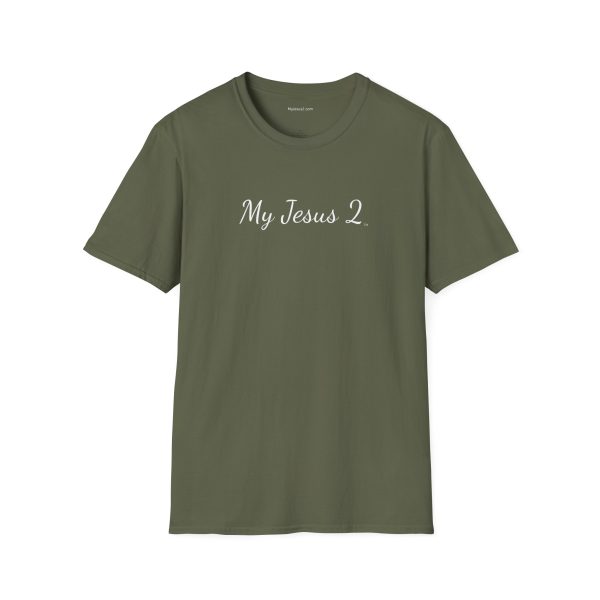 My Jesus 2 Unisex Softstyle T-Shirt White Letters TM - Image 37