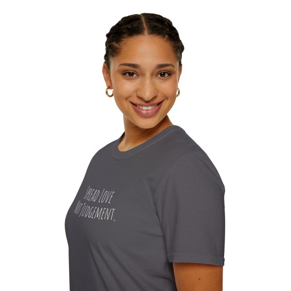 Spread Love Not Judgement Unisex Softstyle T-Shirt TM - Image 81