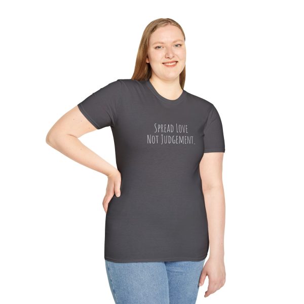 Spread Love Not Judgement Unisex Softstyle T-Shirt TM - Image 77