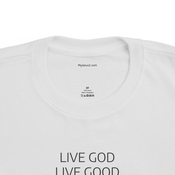 LIVE GOD LIVE GOOD Toddler's Fine Jersey Tee TM - Image 21