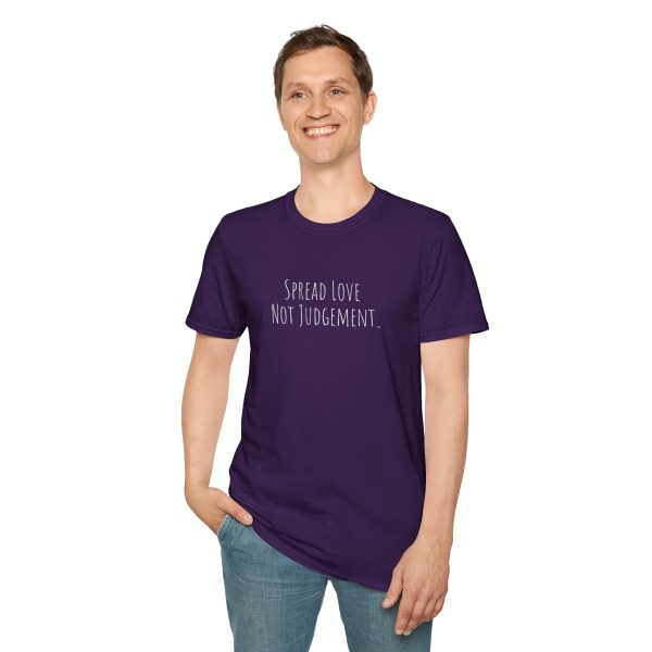 Spread Love Not Judgement Unisex Softstyle T-Shirt TM - Image 103